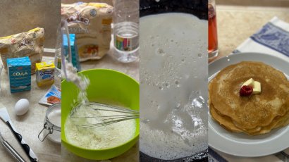 Очень вкусные блины с дырочками! Пошаговый рецепт с фото