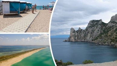 10 лучших пляжей Крыма + фото и карта