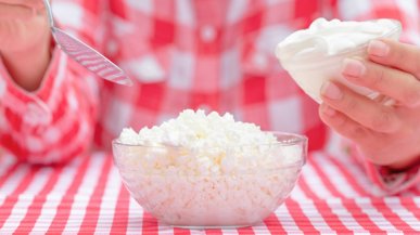 Как делают сливки, сметану и творог?