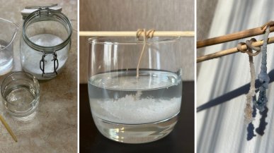 Как вырастить кристалл в домашних условиях?