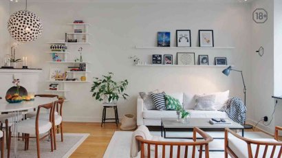 Как обустроить квартиру в стиле сканди?