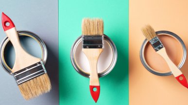 Тип, объем, цвет - покупаем краску для стен