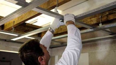 Как сделать обрешетку под гипсокартон своими руками