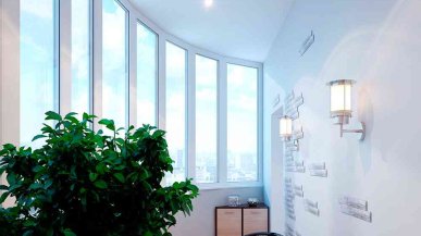 Как правильно сделать освещение на балконе?