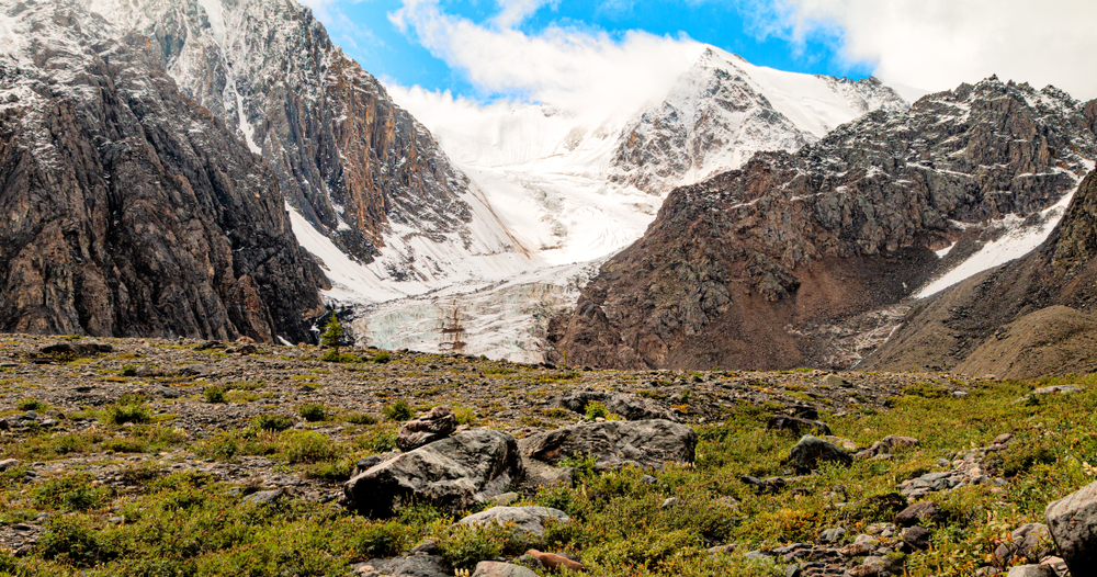 Ледник Акту в Катунском заповеднике