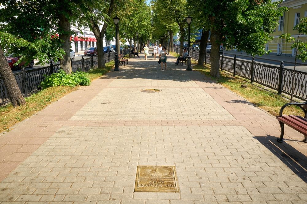 Аллея признания в Костроме