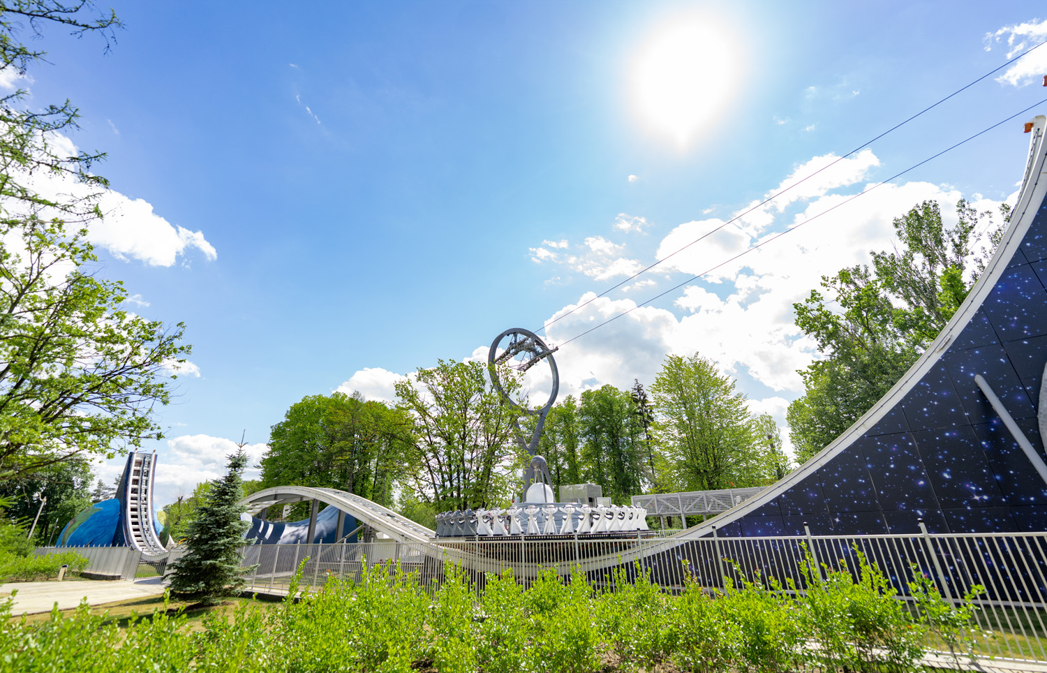 Аттракционы на ВДНХ