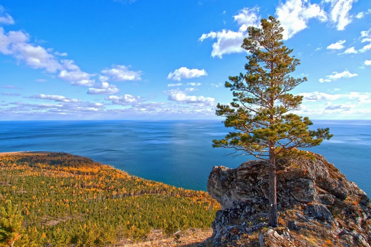 Красивые фото озера Байкал в России