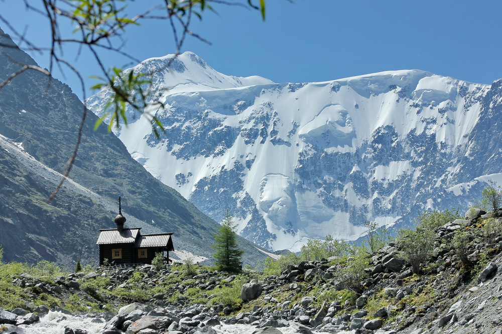 Фото горы Белуха на Алтае