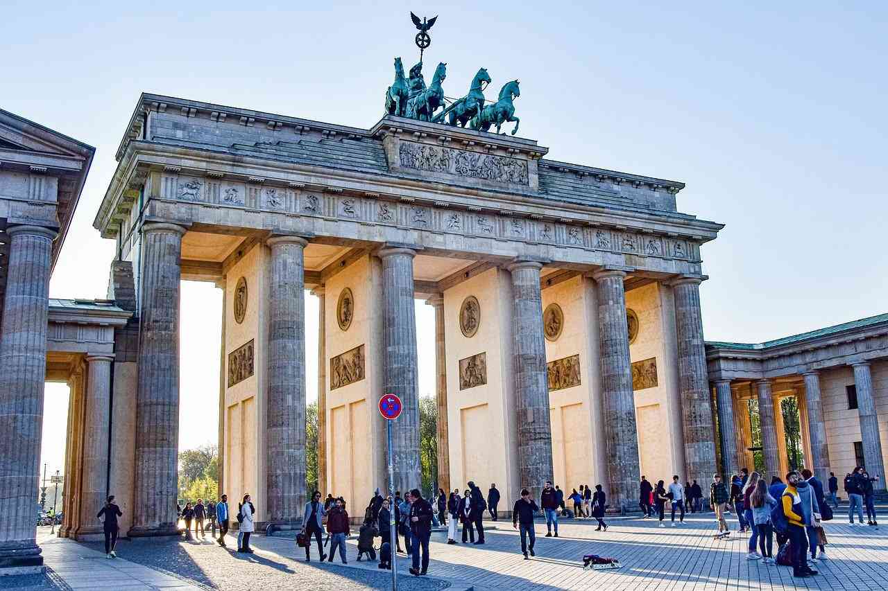 Бранденбургские ворота в Берлине