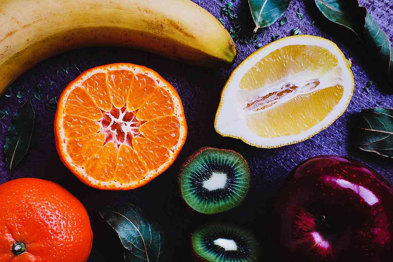 Цитрусовые продукты: апельсин, грейпфрут, лимон, киви и другие