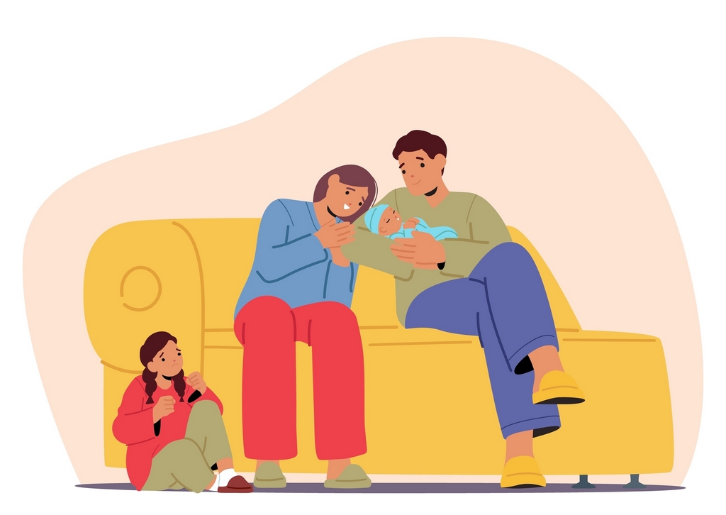 Что делать, если старший ребёнок ревнует к младшему