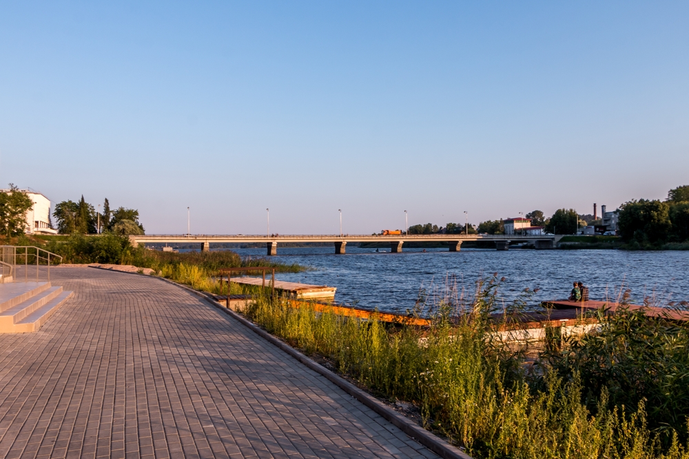 Набережная в Сортавале