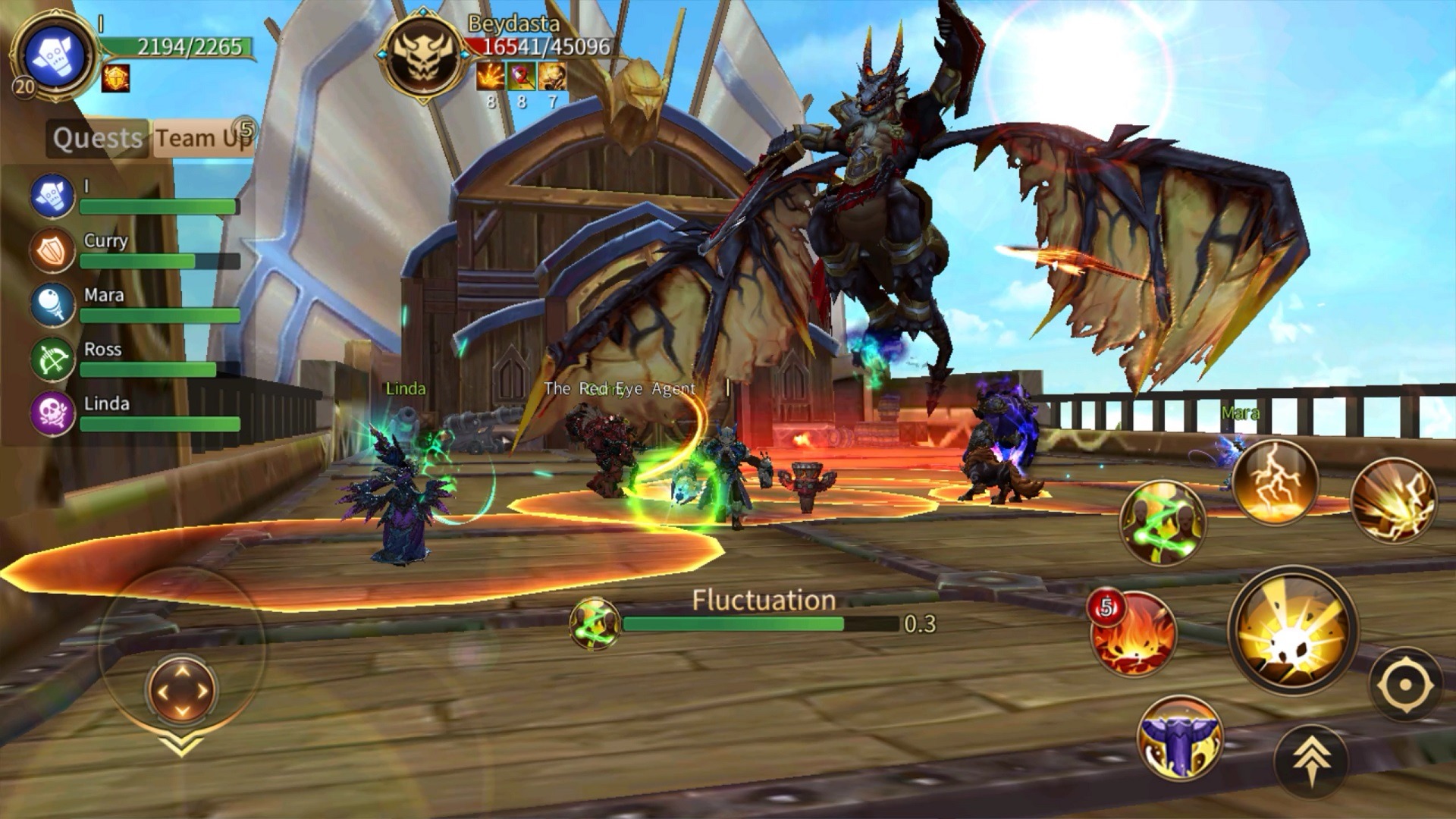 Скриншот из игры Era of Legends