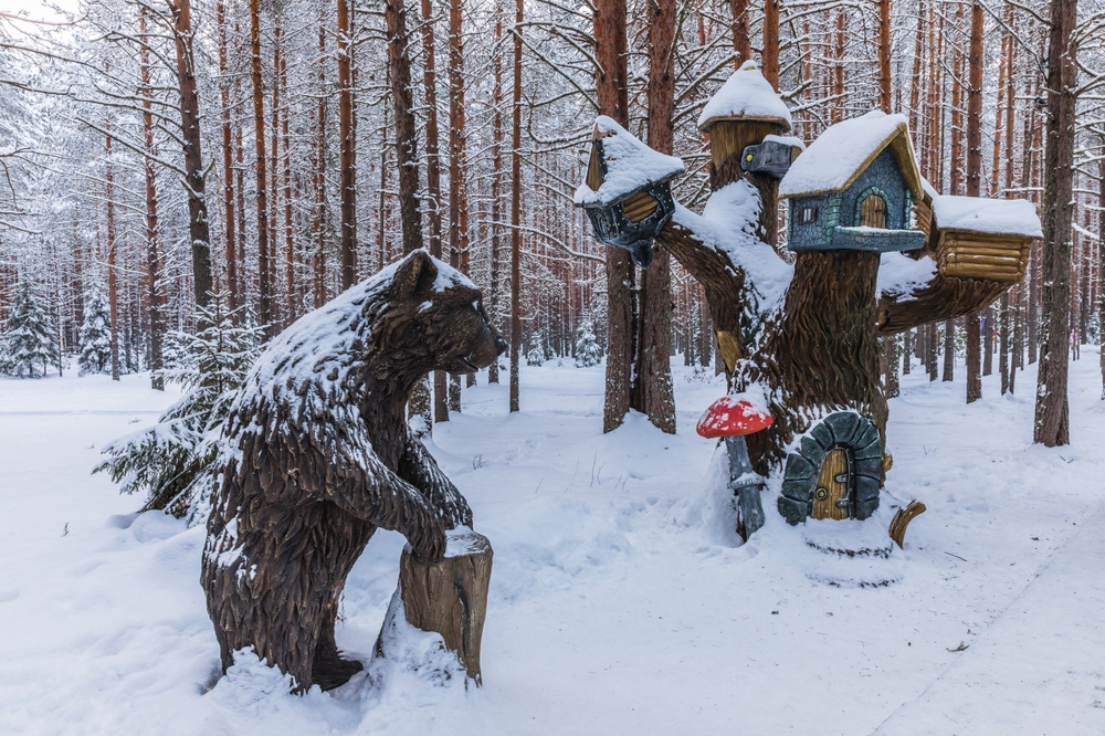 Тропа Сказок в Резиденции Деда Мороза в Великом Устюге