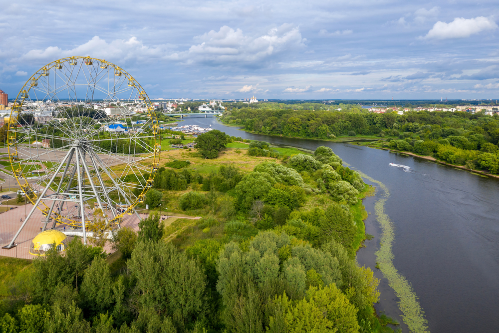 Колесо обозрения в Ярославле