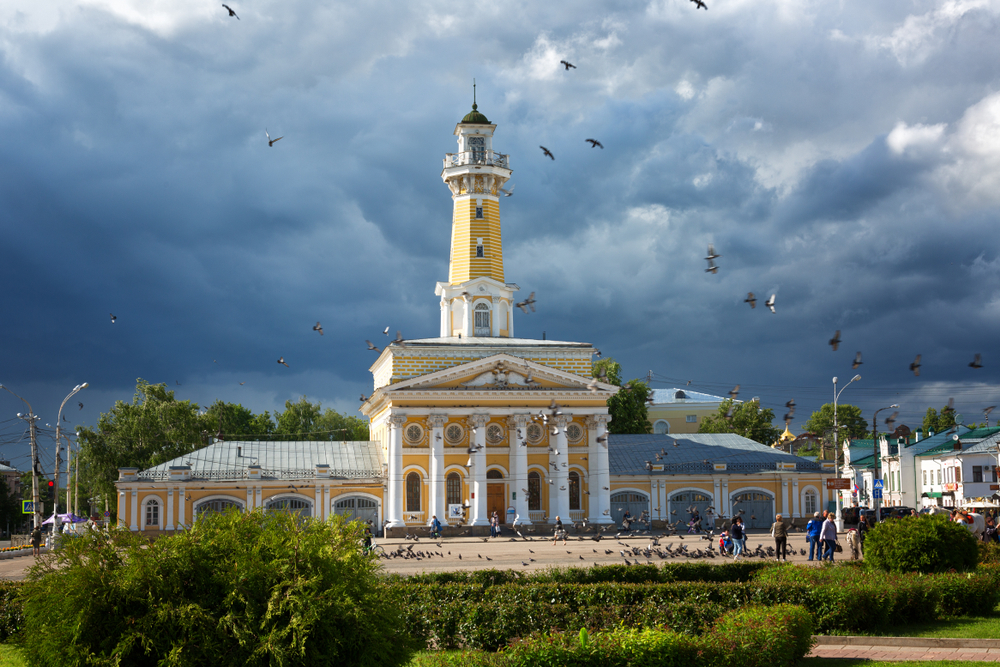 Пожарная каланча в Костроме