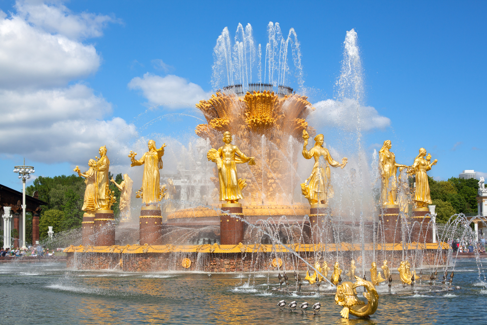 Фонтан Дружба народов на ВДНХ