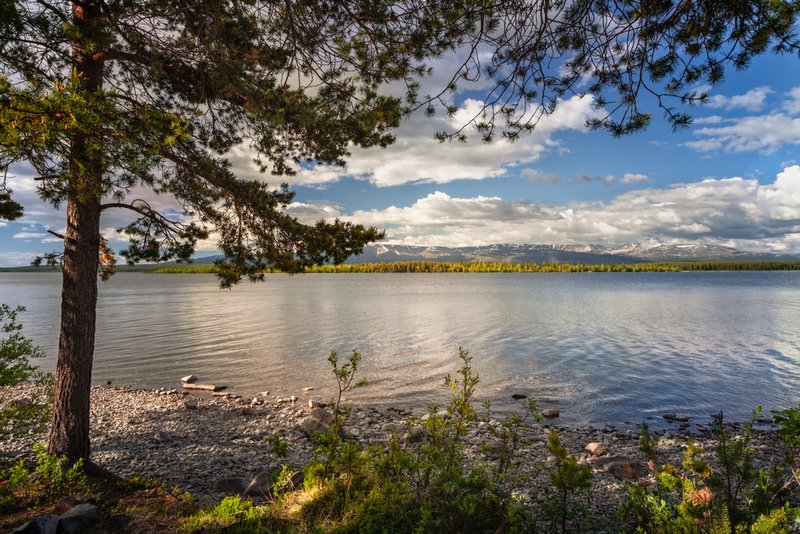 Озеро Имандра в Хибинах