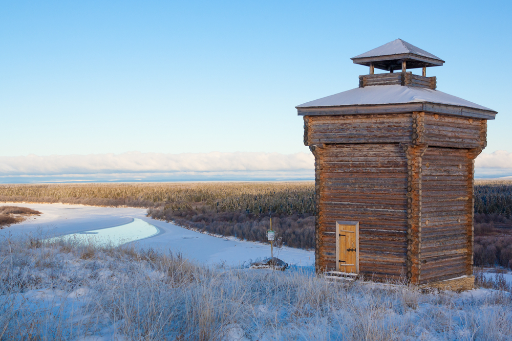 Дозорная башня на Троицком холме в Чердыни