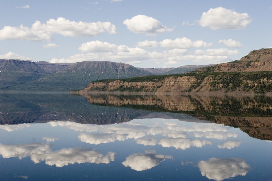 Фото озер на плато Путорана в России