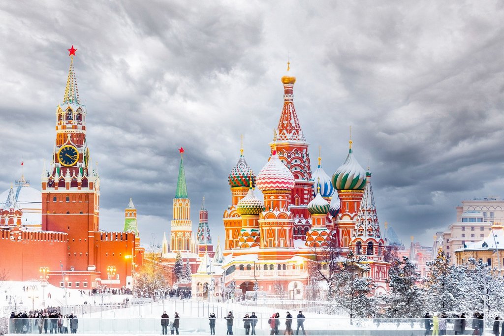 Красная площадь - самая главная в Москве и всей России