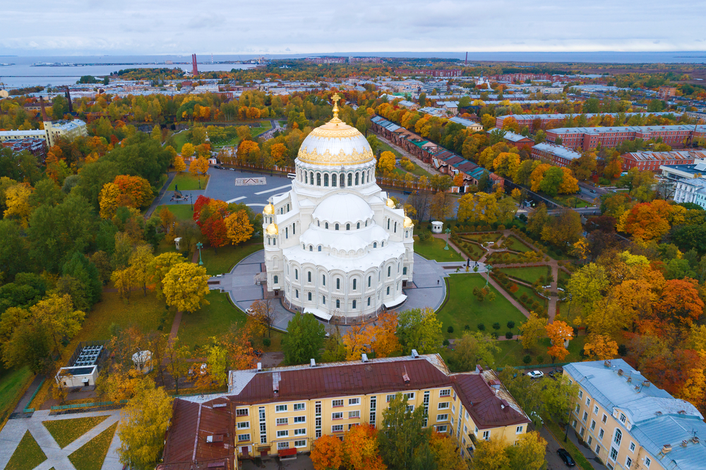 Красивые осенние фотографии Кронштадта