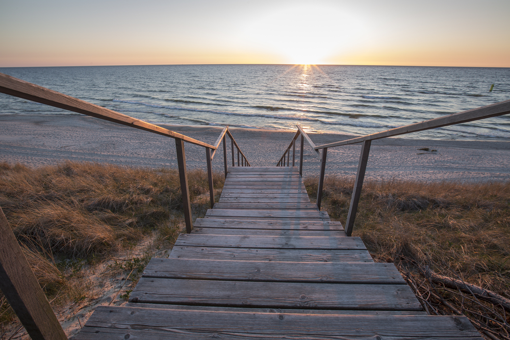 Куршская коса в Калининградской области