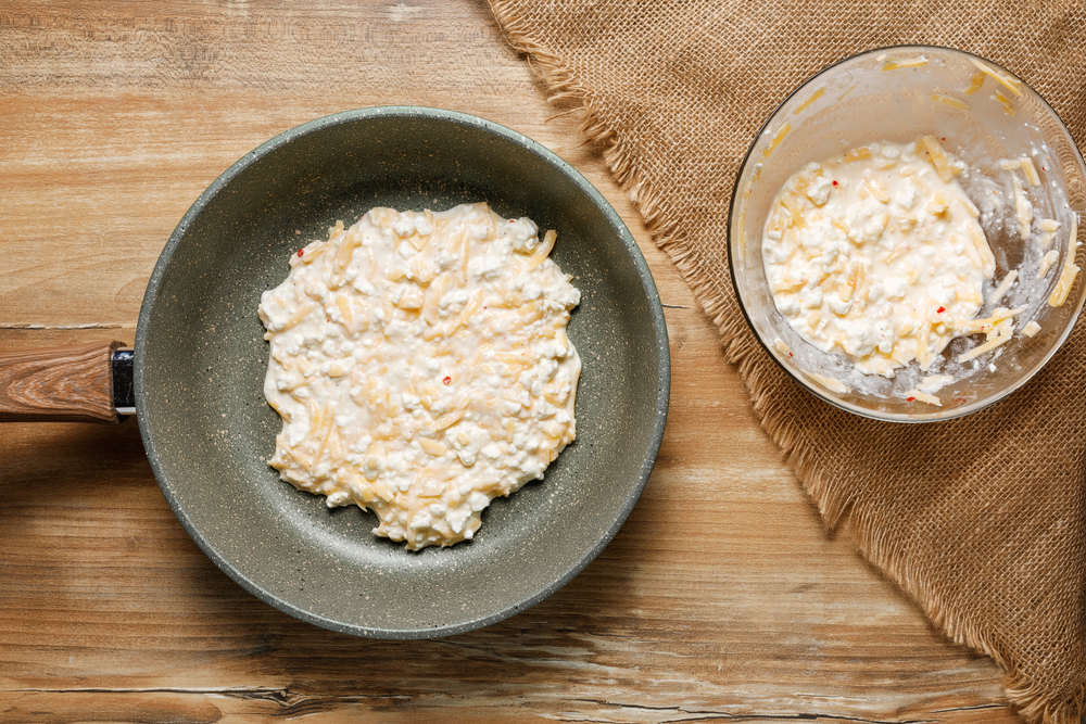 Готовим ленивые хачапури вместе с детьми