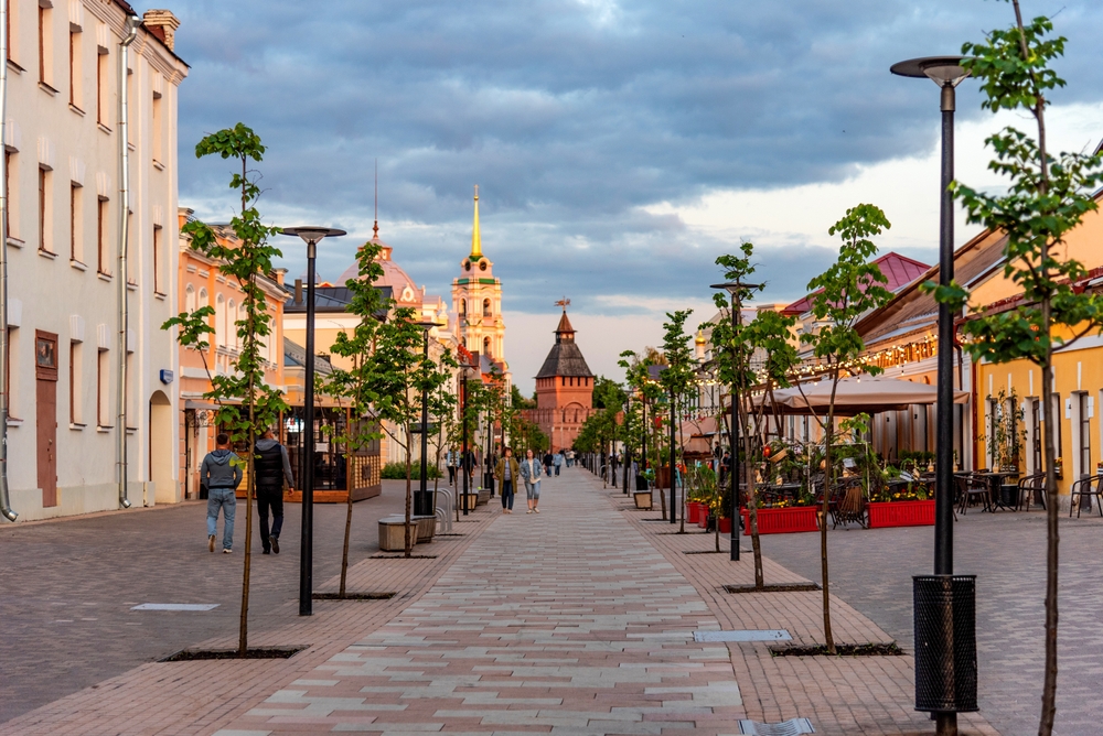 Улица Металлистов - достопримечательности Тулы