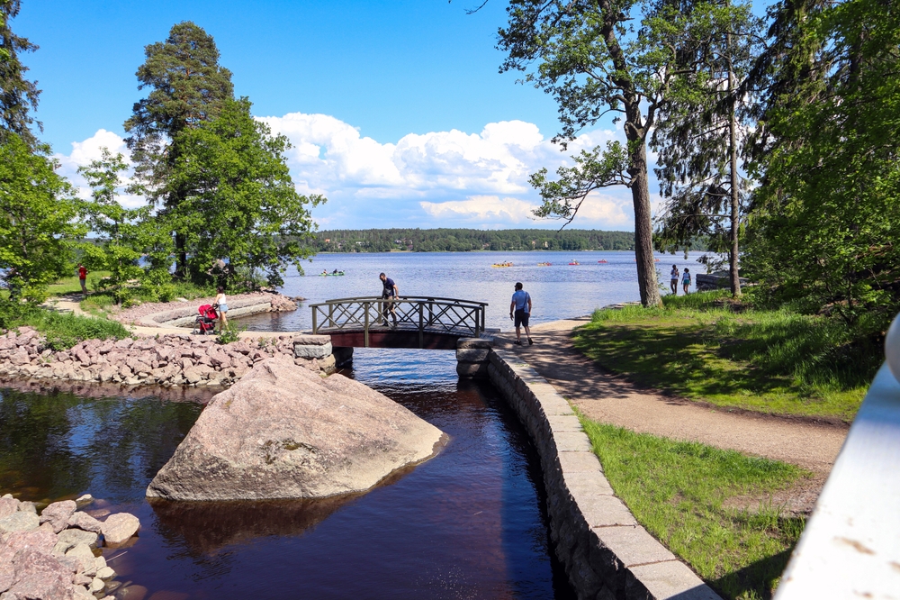 Достопримечательности Ленинградской области - парк Монрепо