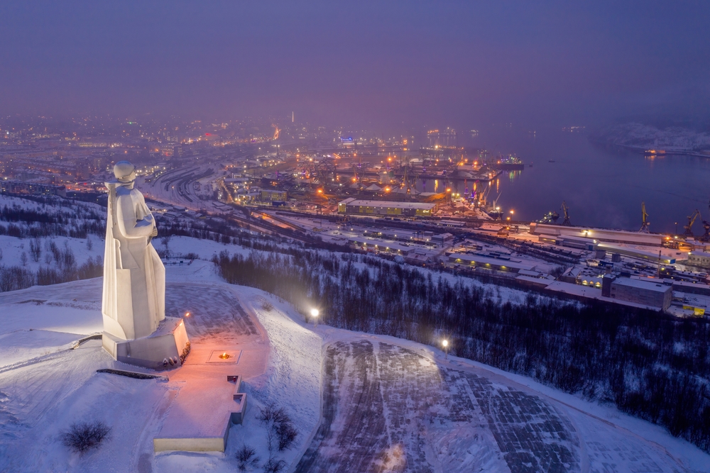Мурманск зимой
