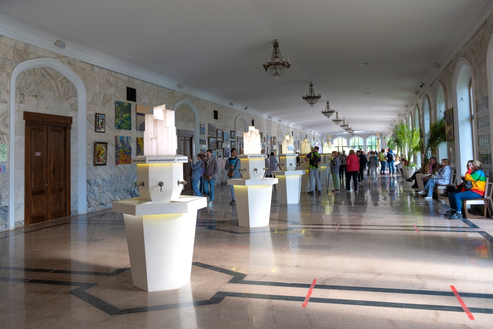 Нарзанная галерея в Кисловодске