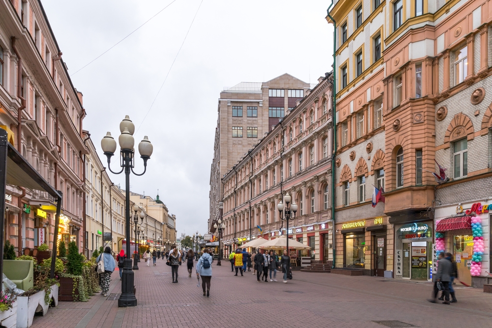 Старый Арбат в Москве