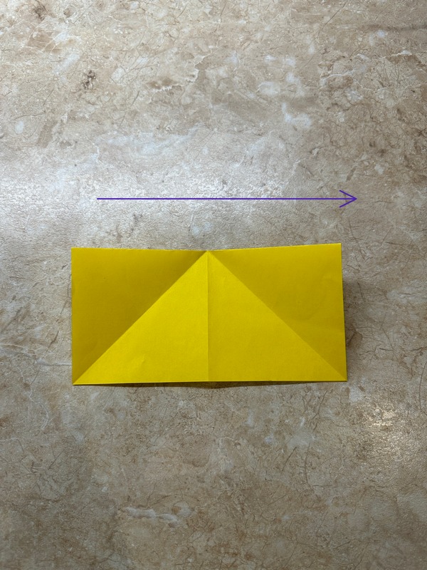 Схема оригами ракета