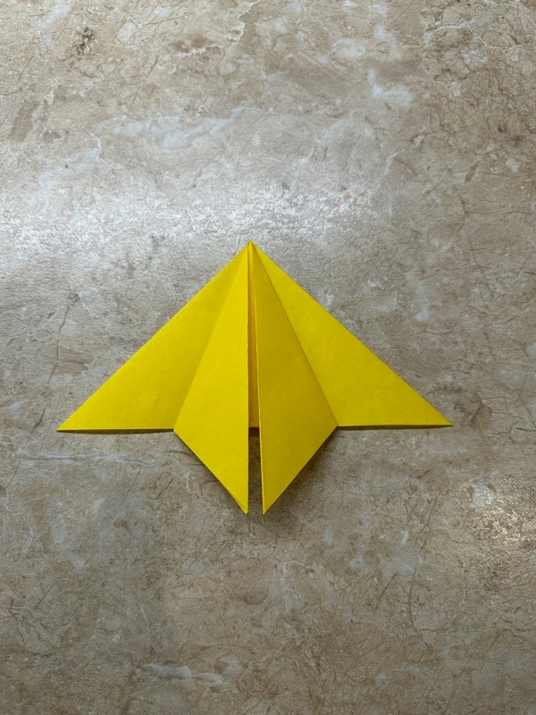 Ракета оригами из бумаги - схема фото и видео