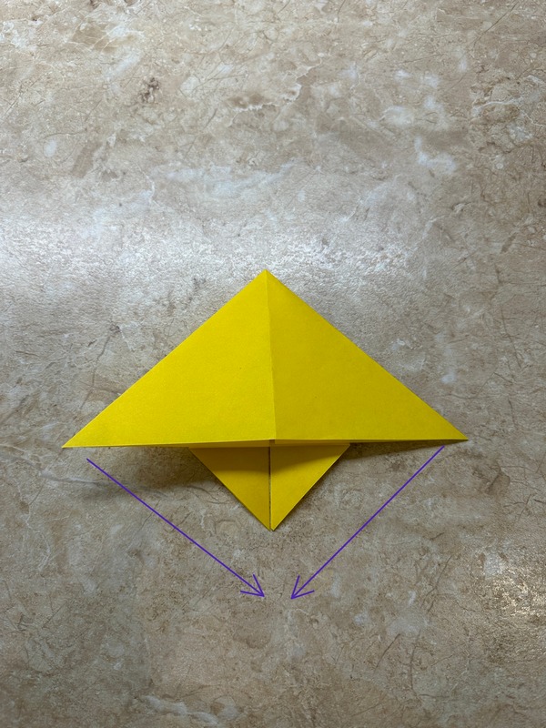 Фото схема оригами ракета