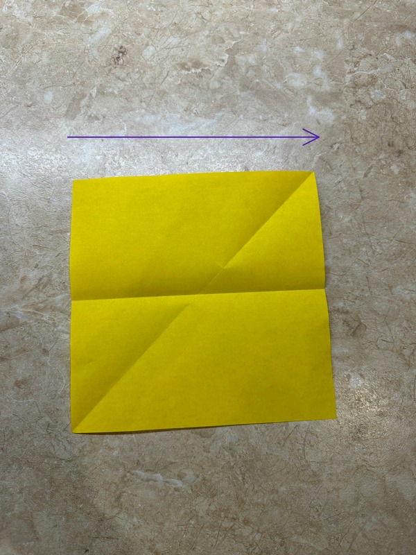 Оригами ракета из бумаги