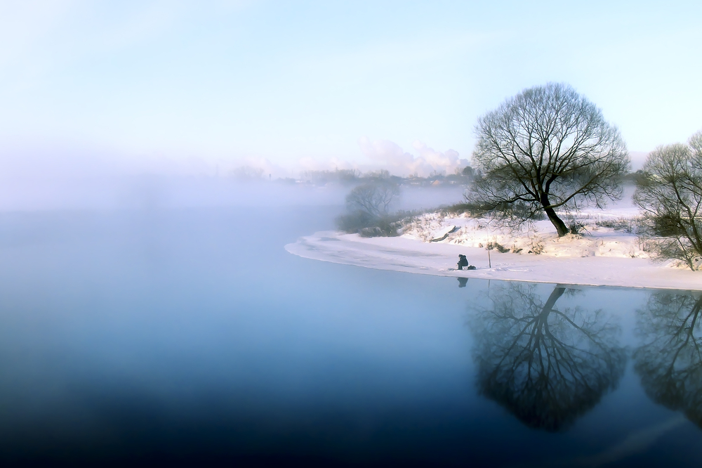 Река Пахра в Подмосковье - культовое место для рыбалки