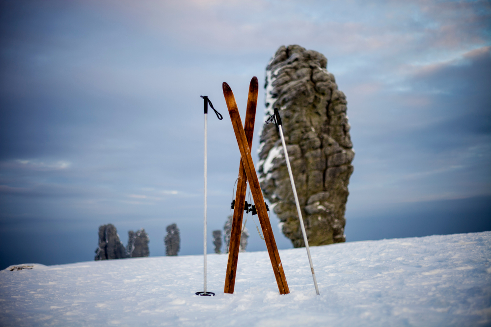 Зима на плато Маньпупунер в Коми