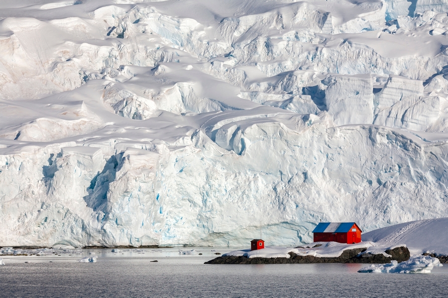 Домики в Антарктиде
