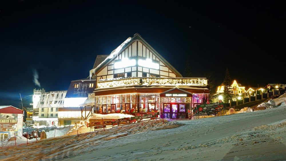 Рестораны в секторе А на Шерегеше