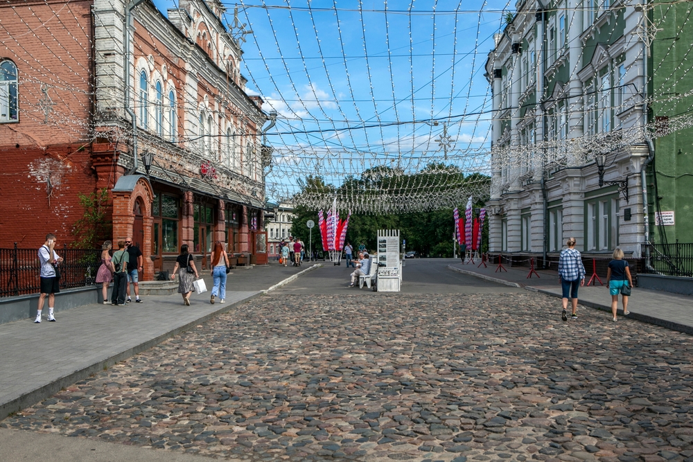 Улица Каменный мост в Вологде