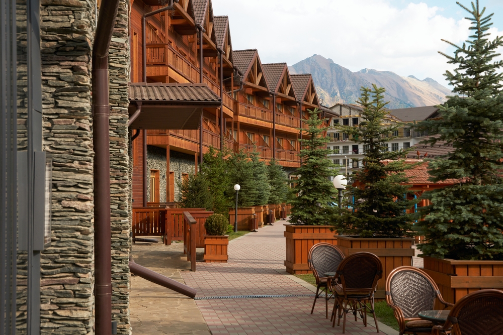 Где остановиться в Архызе - туристическая зона Романтик