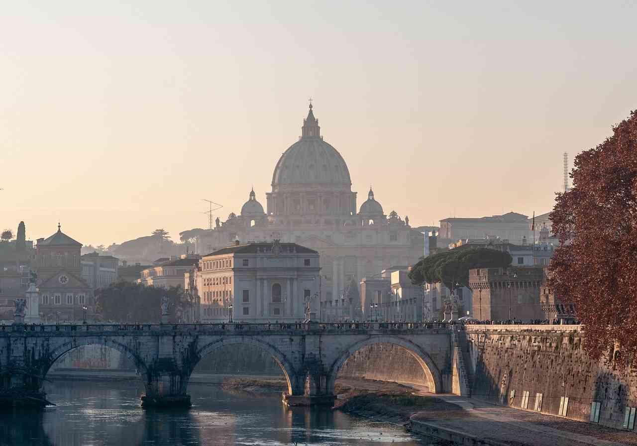 Рассвет в Риме