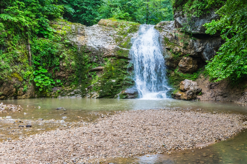 Водопады Руфабго в Адыгее