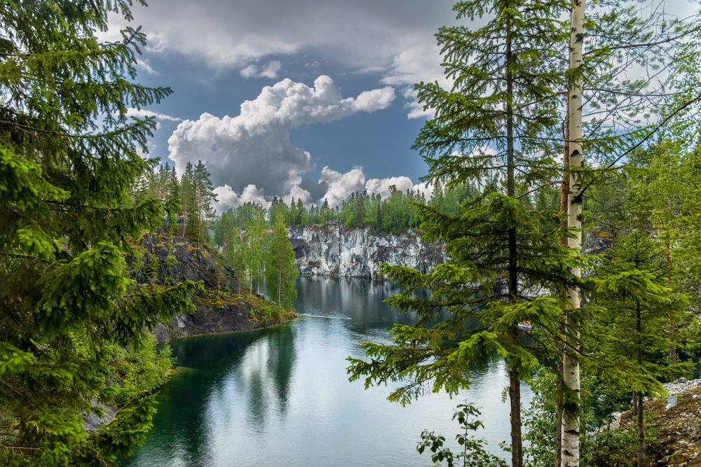 Мраморная сказка Карельской Рускеалы