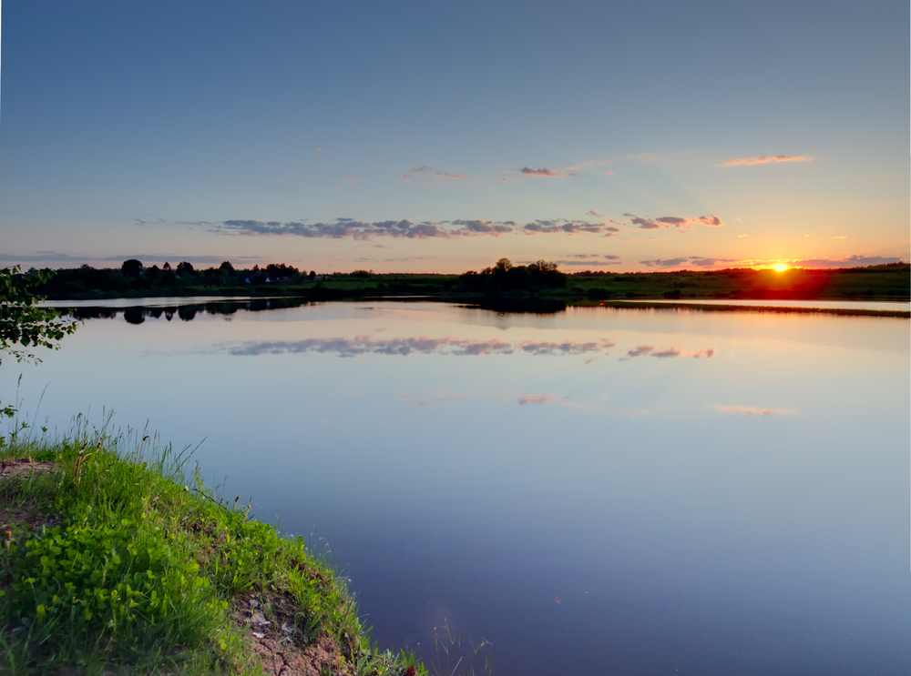 Рузское водохранилище - где ловить рыбу в Московской области