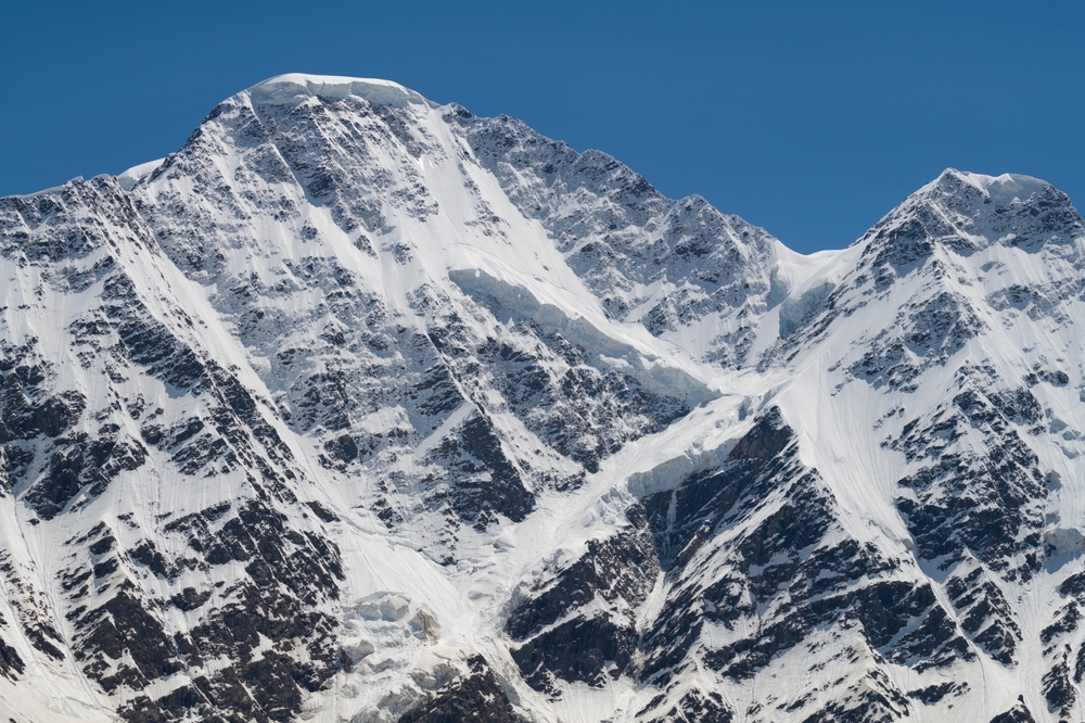 Вид на ледник Семерка в Приэльбрусье