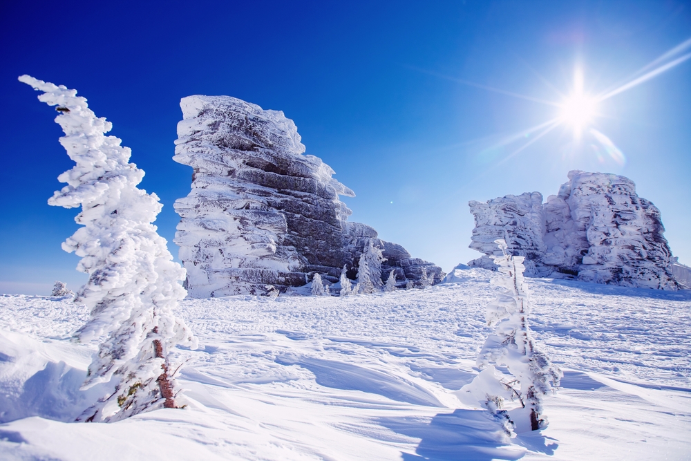 Где расположен горнолыжный курорт Шерегеш